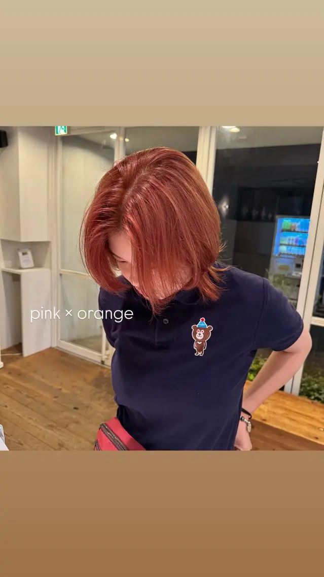 ショート ヘアカラー Cipre にちかのヘアスタイル