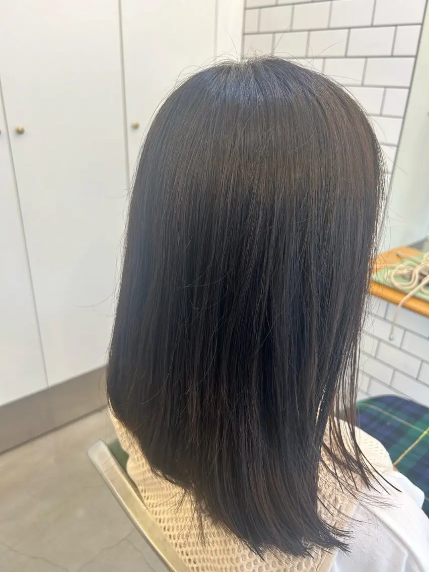 ミディアム 💐赤系カラー/ レイヤーりゅーき💐のヘアスタイル