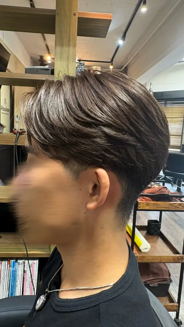 カラー メンズ ブラウンカラー ヘアカラー 艶カラー🌷 Koumeのヘアスタイル