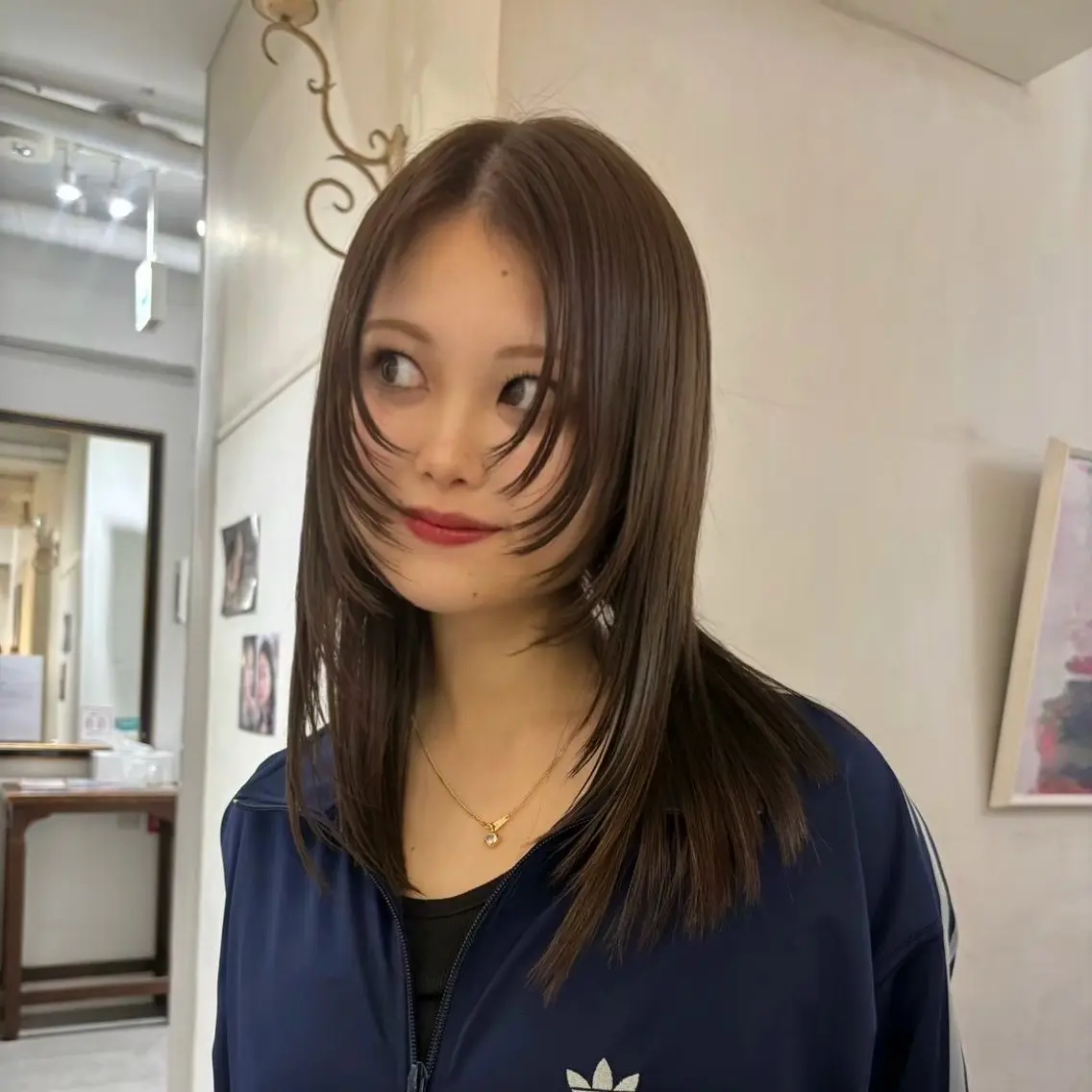 ロング カラー トリートメント レイヤー/透明感/ 髪質改善/ RYUのヘアスタイル