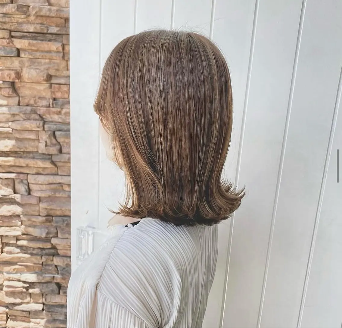 ミディアム 美髪✨艶髪✨髪質改善 カラー特化❣辻本悠心のヘアスタイル