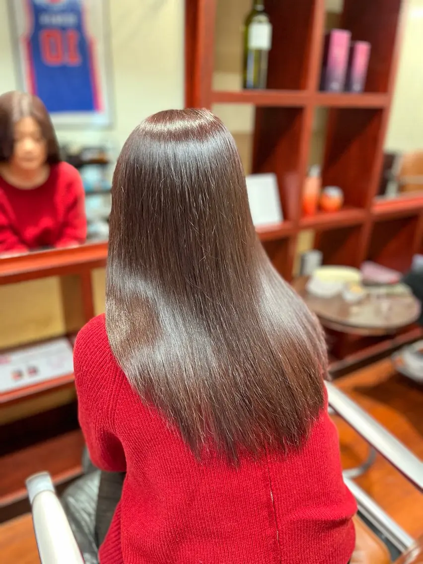 ロング カラー 髪質改善 トリートメント 髪質改善/縮毛矯正 seiyaのヘアスタイル