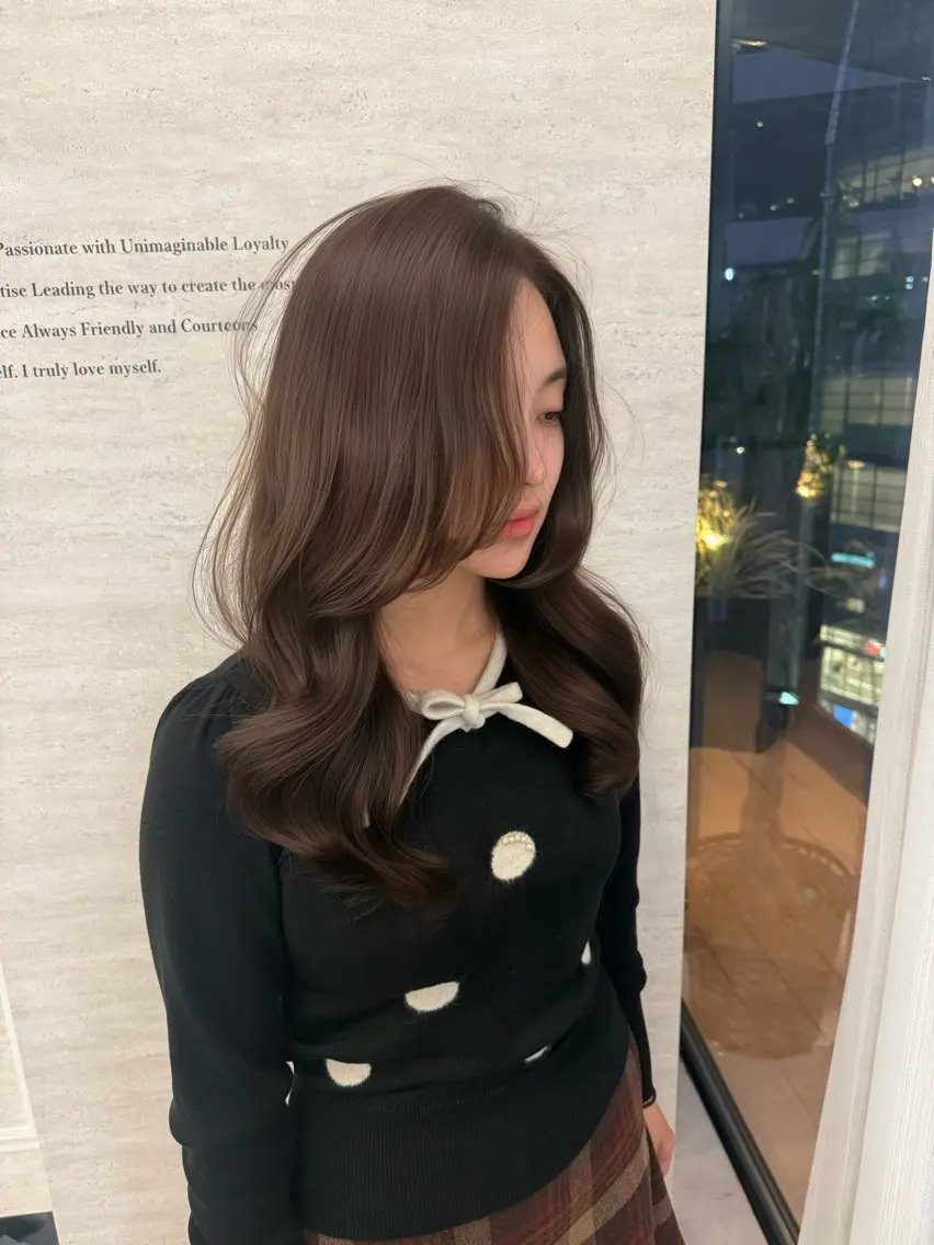 パーマ 本場韓国ヘア特化 아이비/Aibiのヘアスタイル