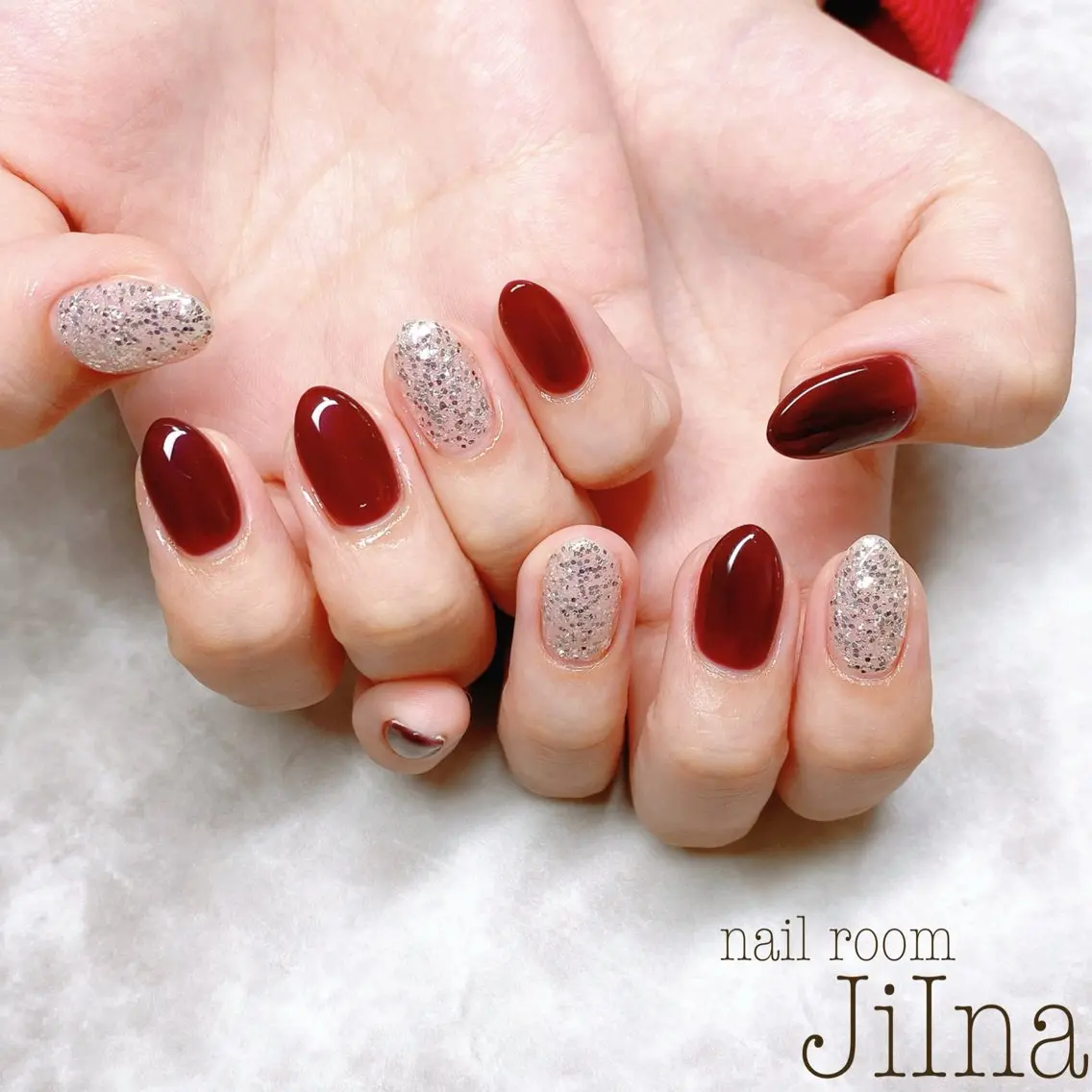 ネイル ワンカラーネイル JiIna nailのネイルデザイン