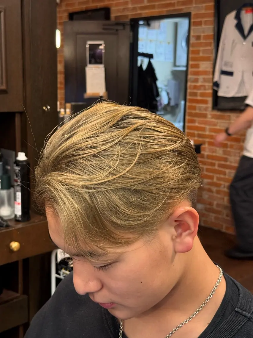 【men's】ハイトーンカラー or シャドールーツ(ロング不可❌)の写真