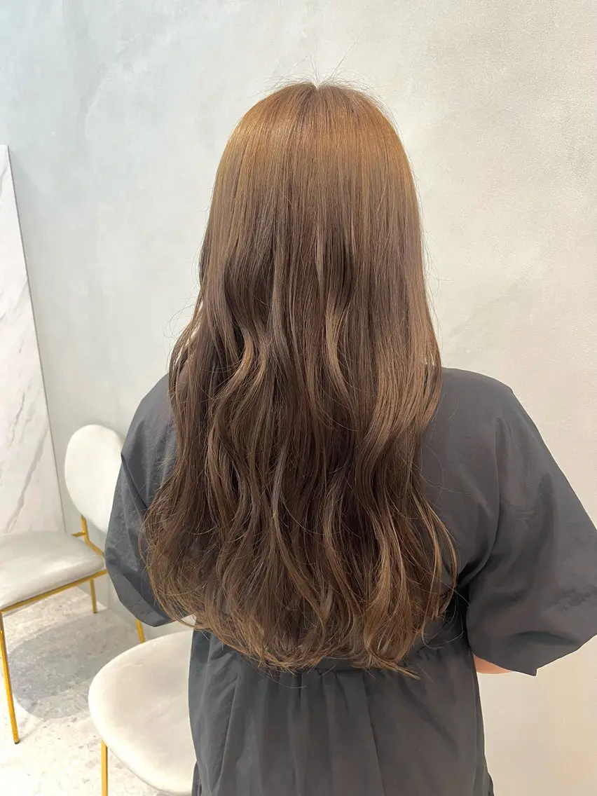 ロング ヘアカラー トリートメント *Zina S * Natsukiのヘアスタイル