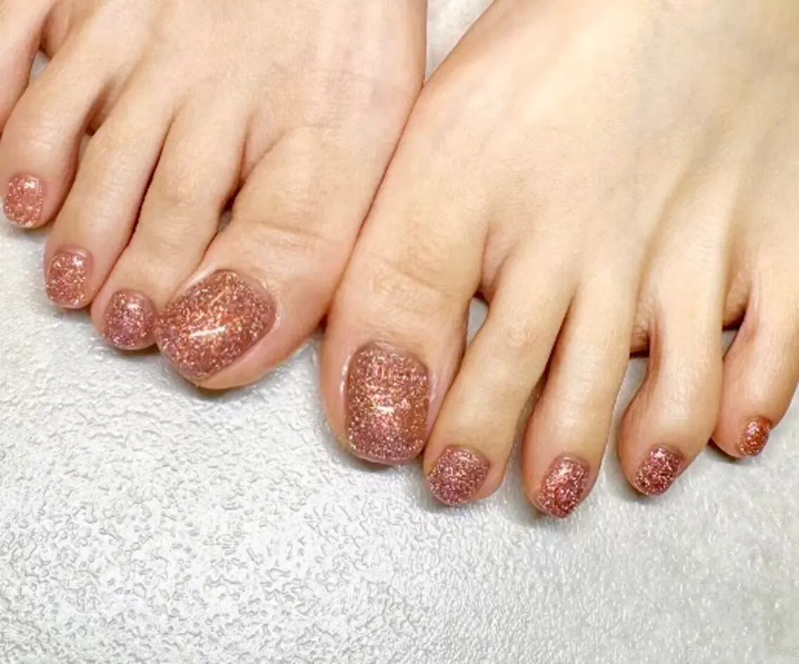 ネイル フラッシュネイル フットネイル STELLA川口店 yamazakiのネイルデザイン