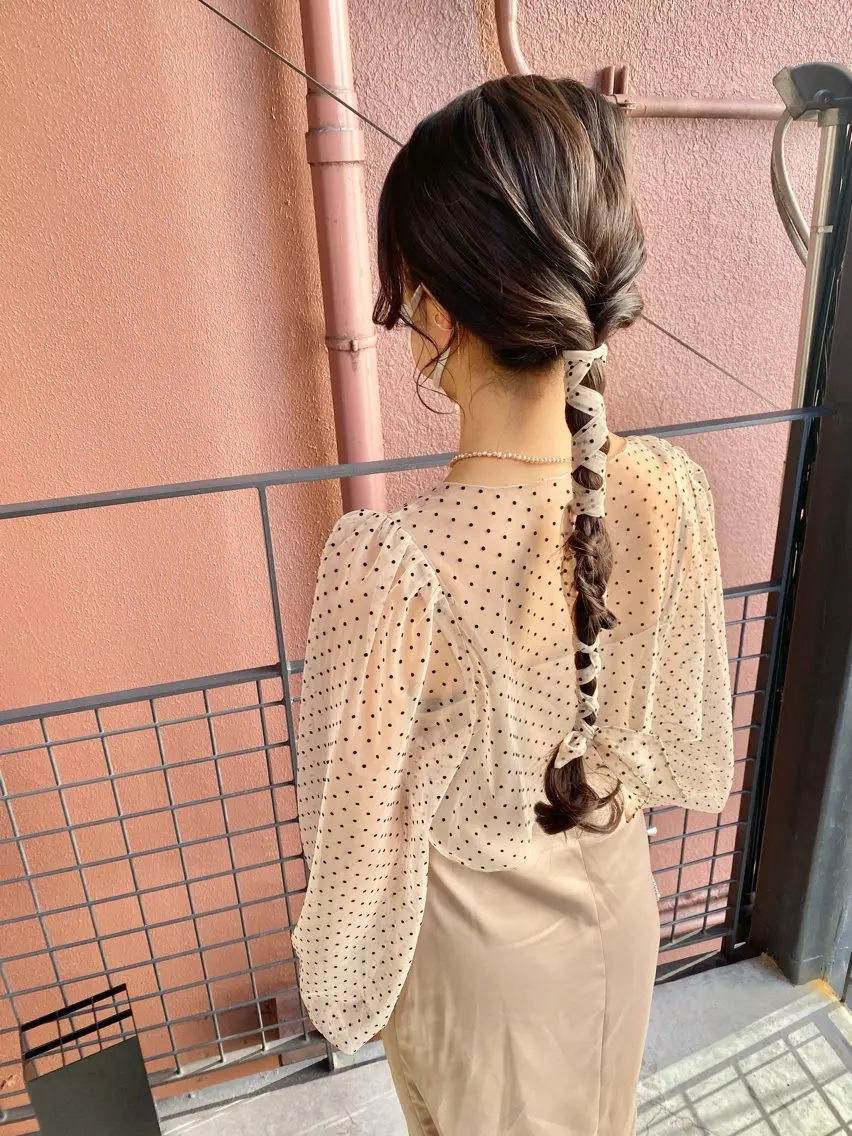 ロング ヘアアレンジ ヘアセット 【safric】 NAOのヘアスタイル