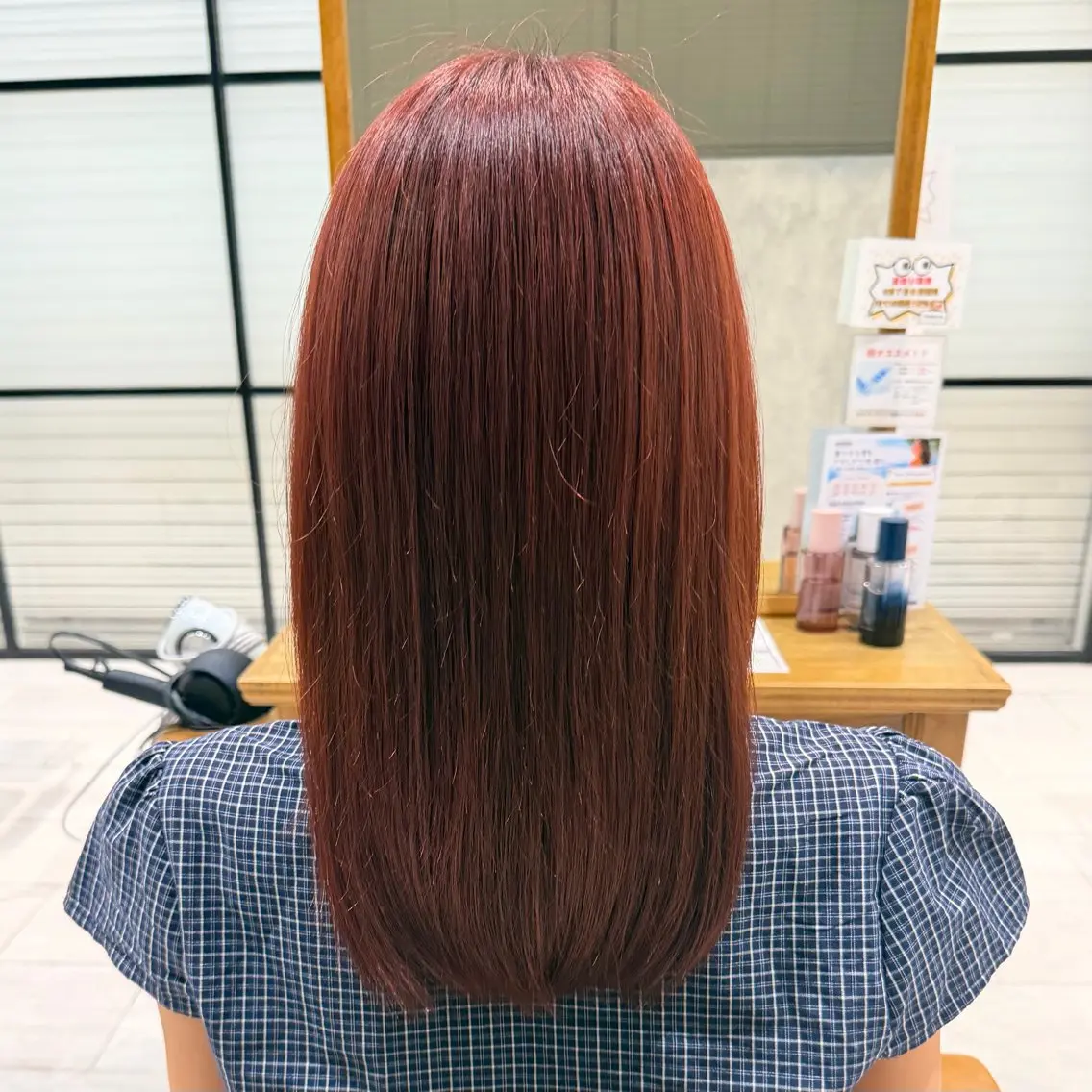 セミロング ヘアカラー 🌈🌟艶カラー/ 蘭🐬のヘアスタイル