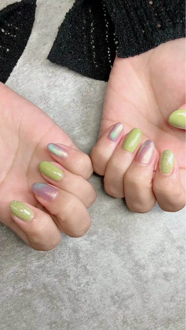 ネイル ハンドネイル ハンドケア shino🌟 痛ネイルのネイルデザイン