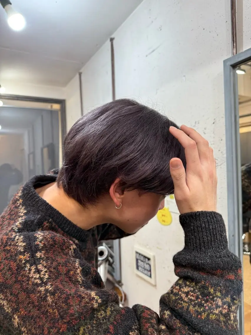 ミディアム メンズウルフ 船木🫡のヘアスタイル