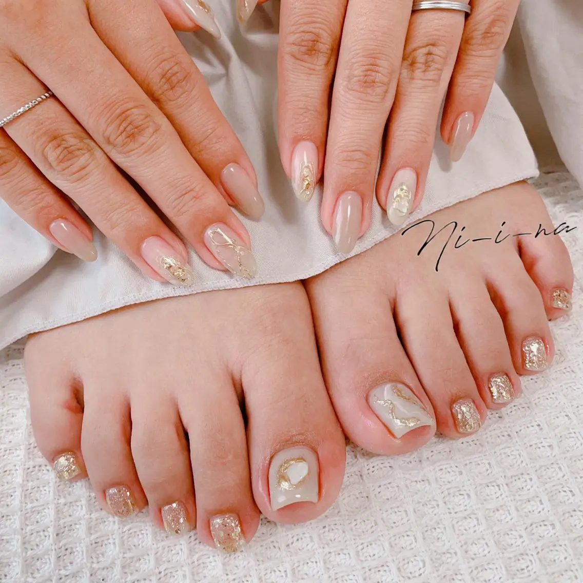 ネイル フットネイル nail salon Ni-i-naのネイルデザイン