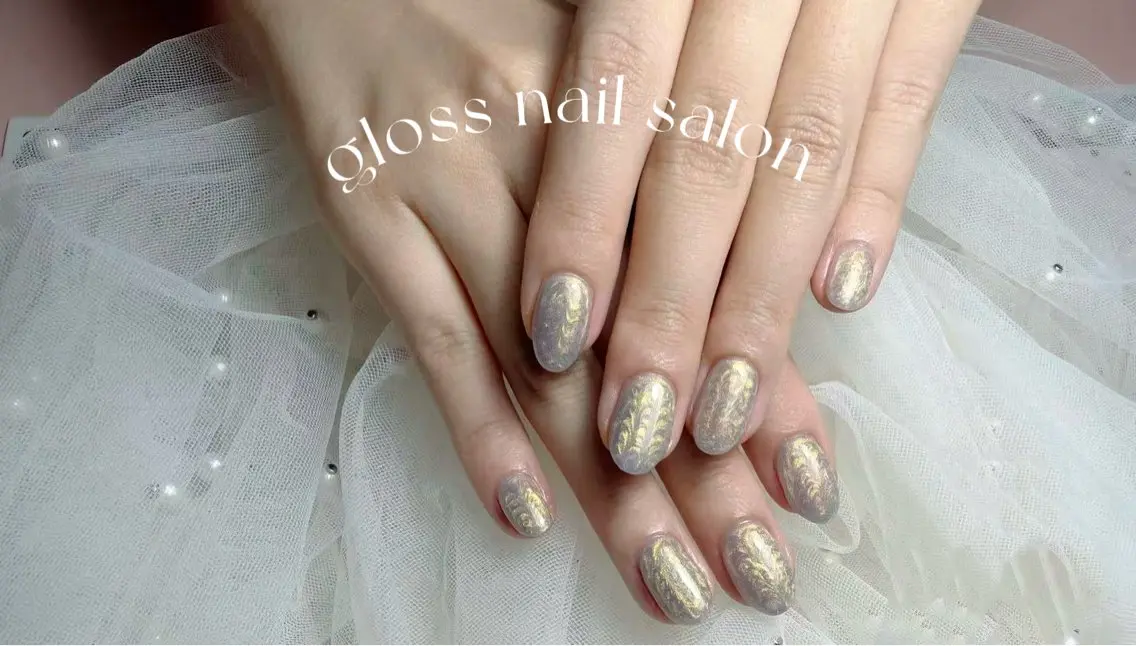 ネイル ゆり🌷 gloss nailのネイルデザイン