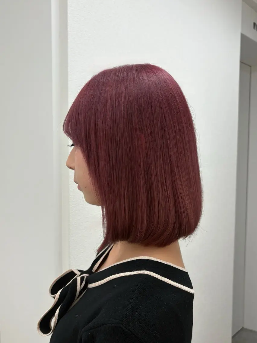 ショート カラー 似合わせヘア🪽 riko🐈‍⬛のヘアスタイル