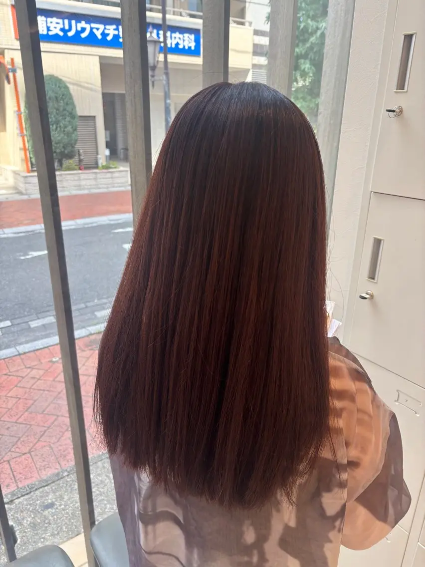 ロング 川又 愛美のヘアスタイル