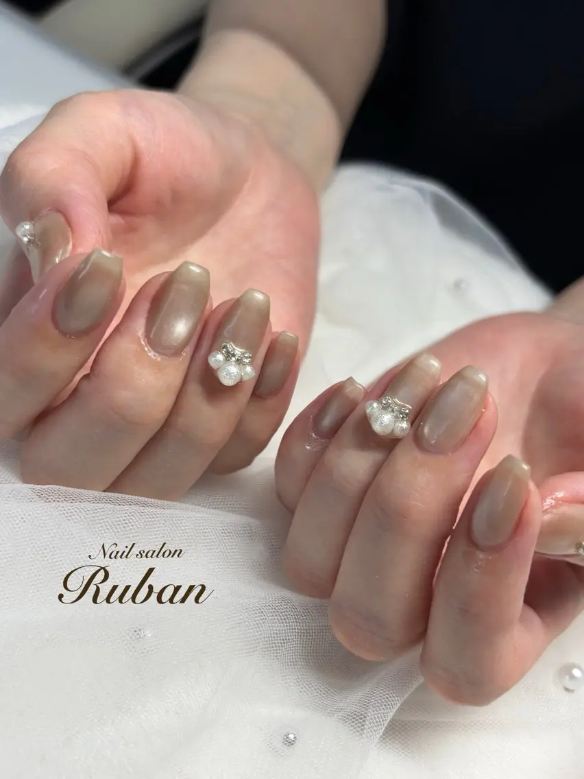 ネイル マグネットネイル Nail salon Rubanのネイルデザイン