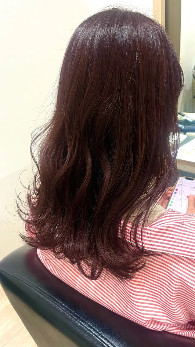 ロング カラー ラベンダーカラー ラベンダーピンク ピンクカラー ロング tocca🪴 ARISA🕊️のヘアスタイル