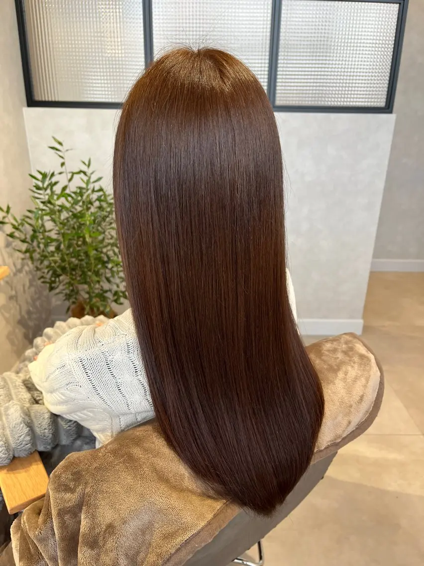 カラー ベージュカラー ヘアカラー トリートメント 透明感カラー🪽/ 個室スパ🫧/はるかのヘアスタイル