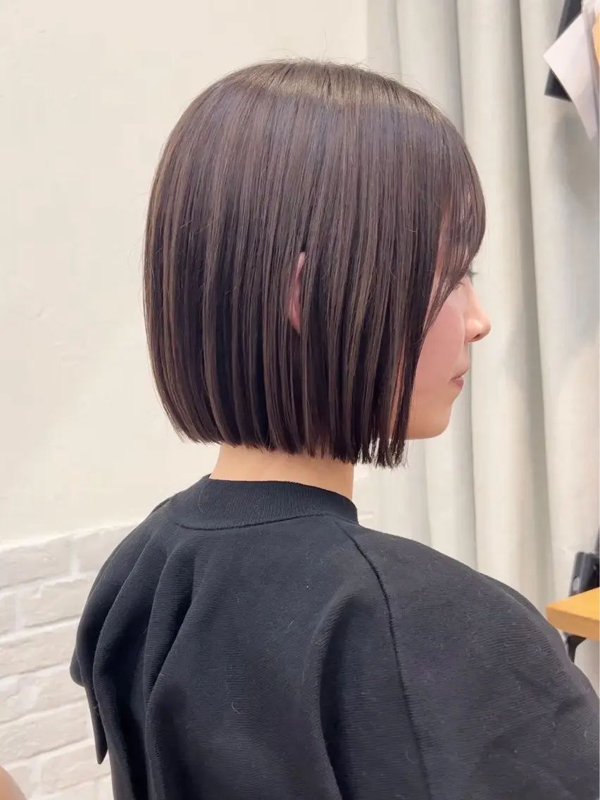 ⭐️【似合わせカット➕髪質改善カラー】⭐️(ラベンダー•ピンクブラウンなど)の写真