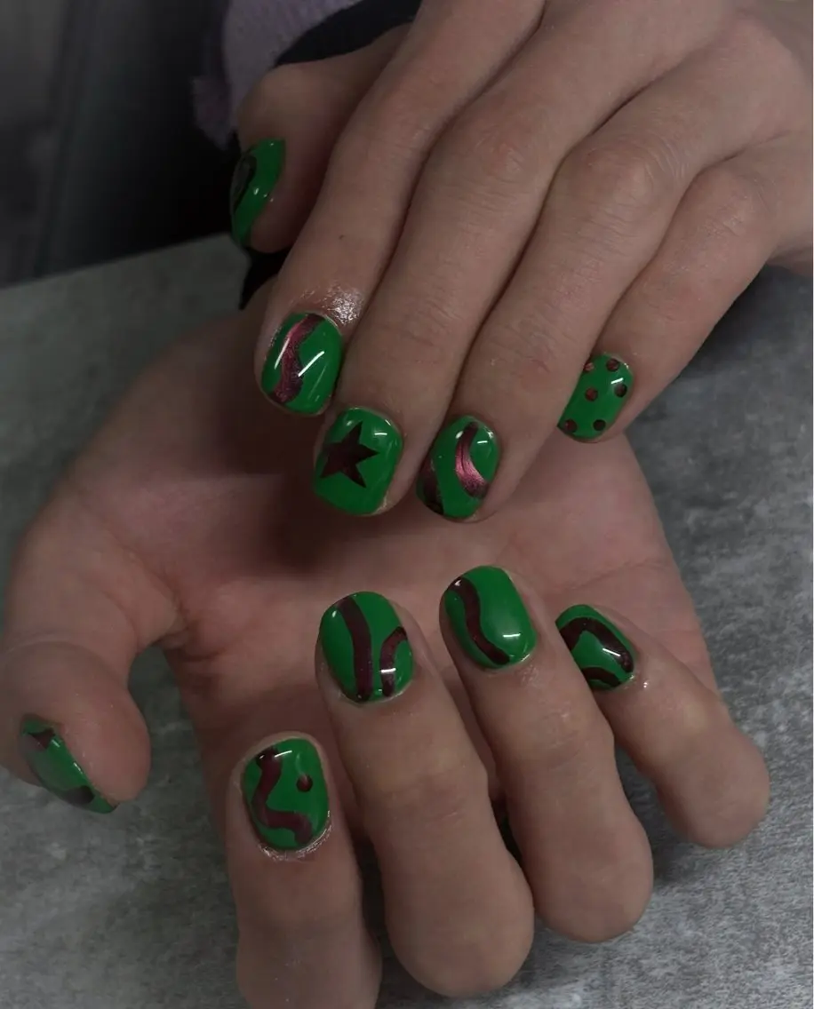 ネイル メンズネイル ハンドネイル kapariri nail  MIKUのネイルデザイン
