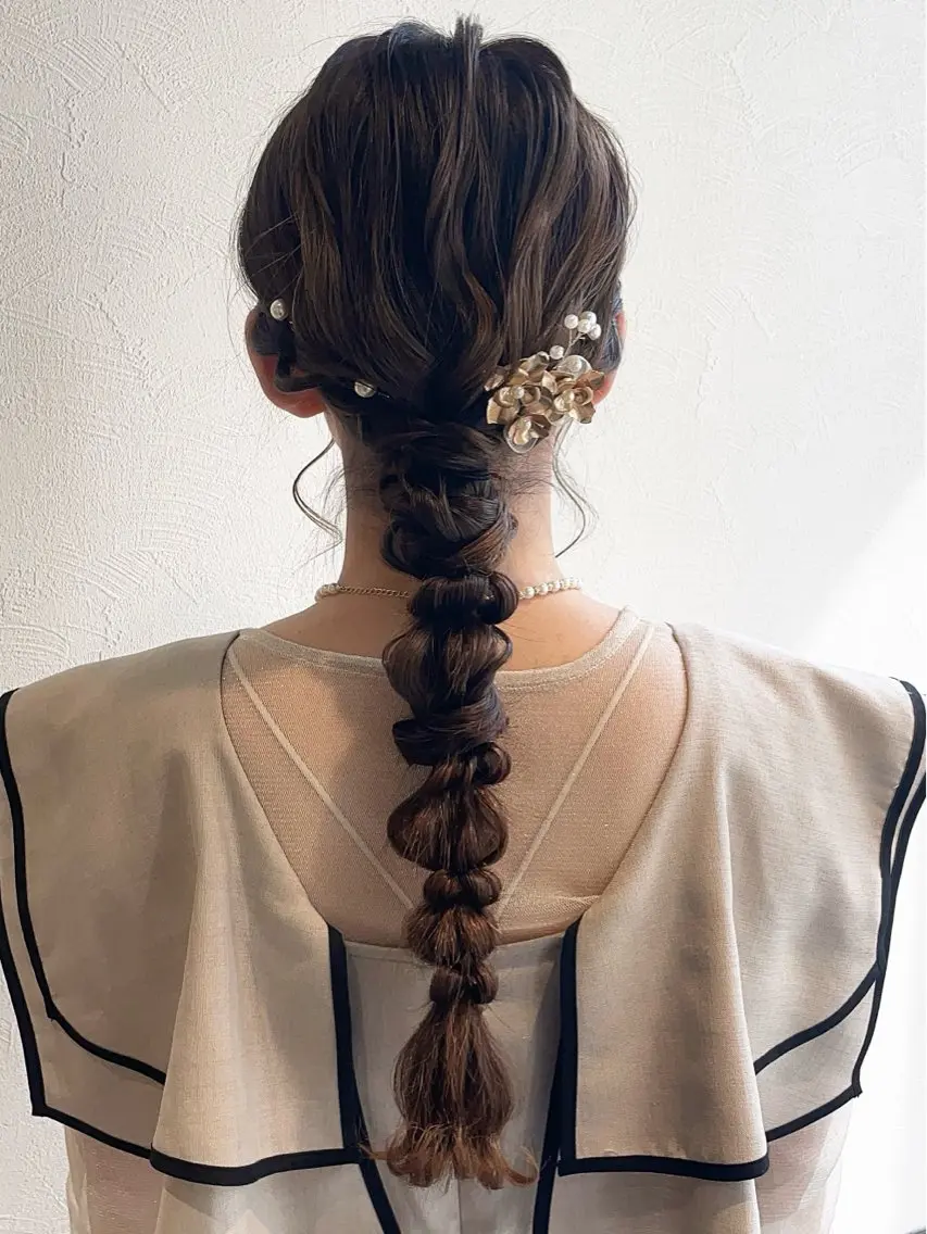 ロング ヘアアレンジ 札幌 ヘアアレンジ 🍎 タナカセリナのヘアスタイル