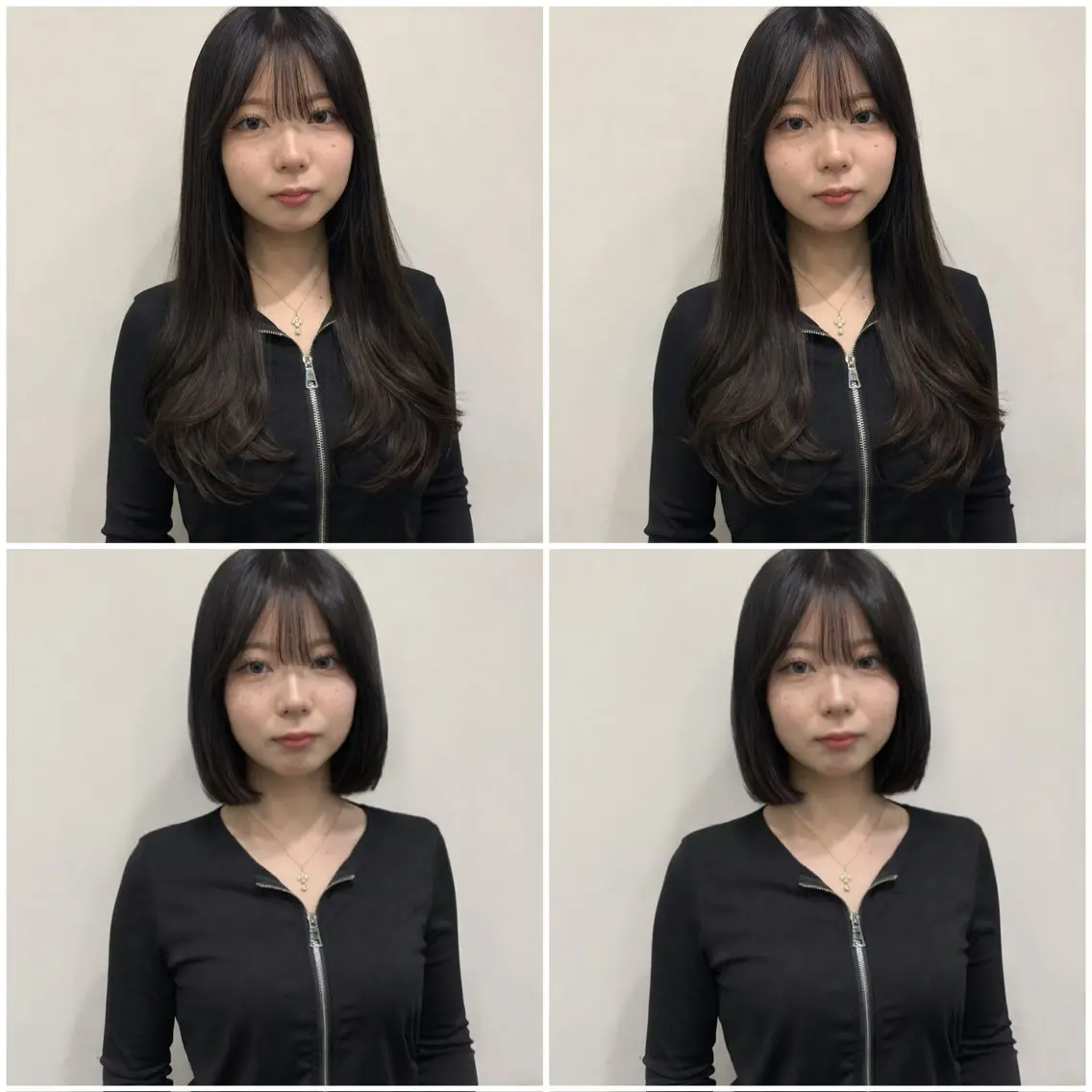 【👑エクステ人気No.2✨️】ワンカラー➕Aujua2ステップ➕プレミアムシールエクステ80本➕カット《韓国ヘア》の写真