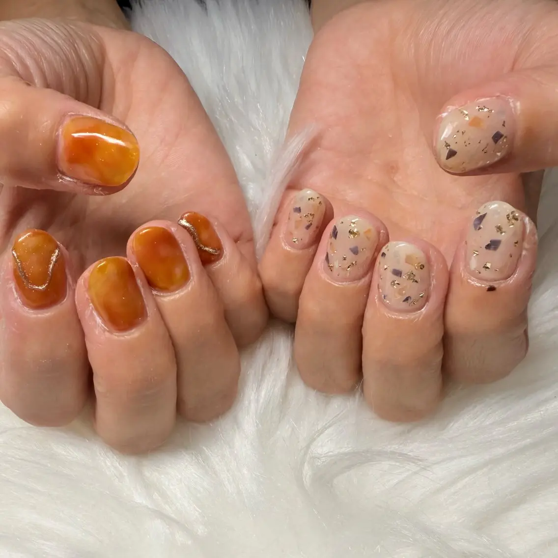 ネイル ハンドネイル 森 莉沙のネイルデザイン