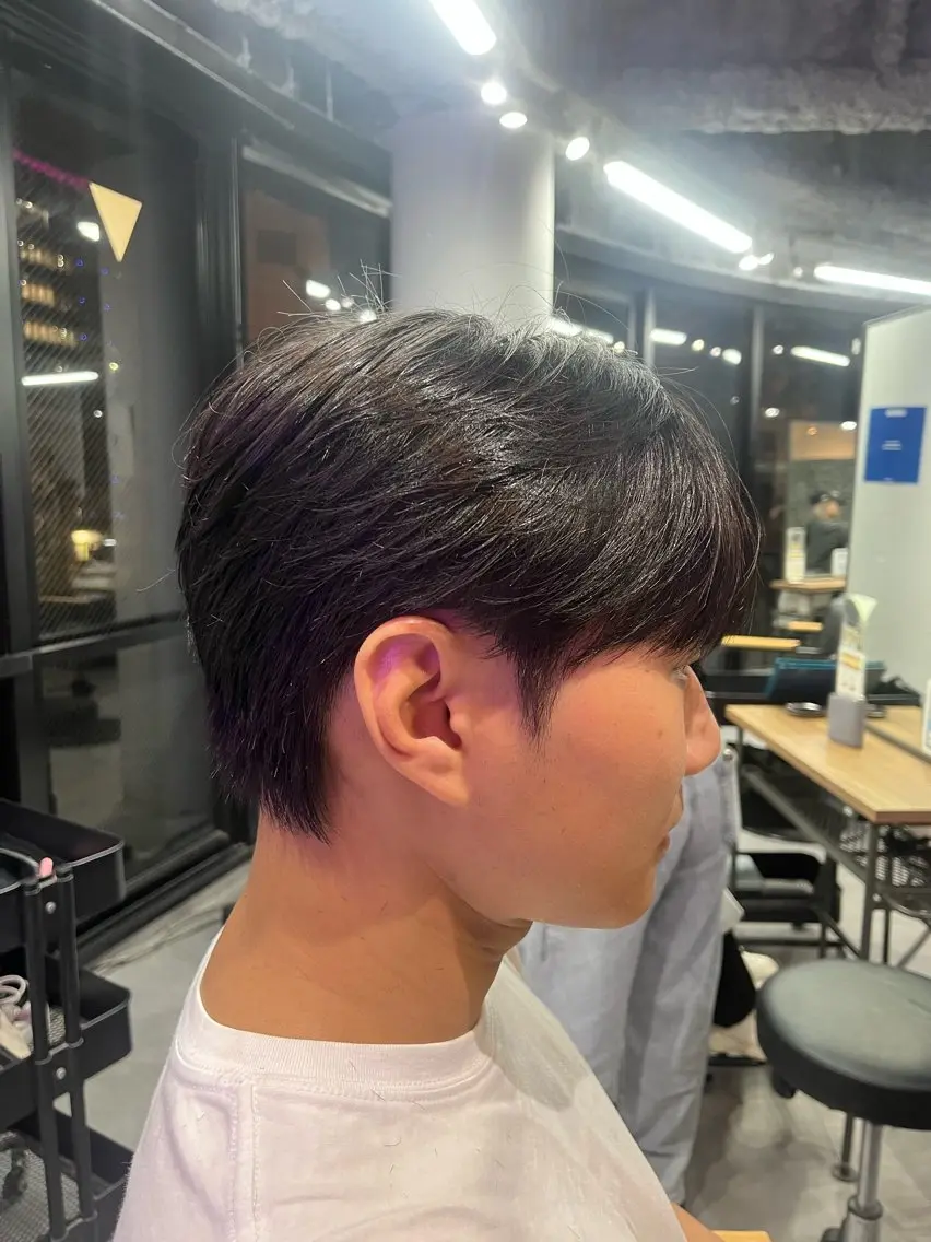 メンズ マッシュ シースルーマッシュ 郷司 秀哉のヘアスタイル
