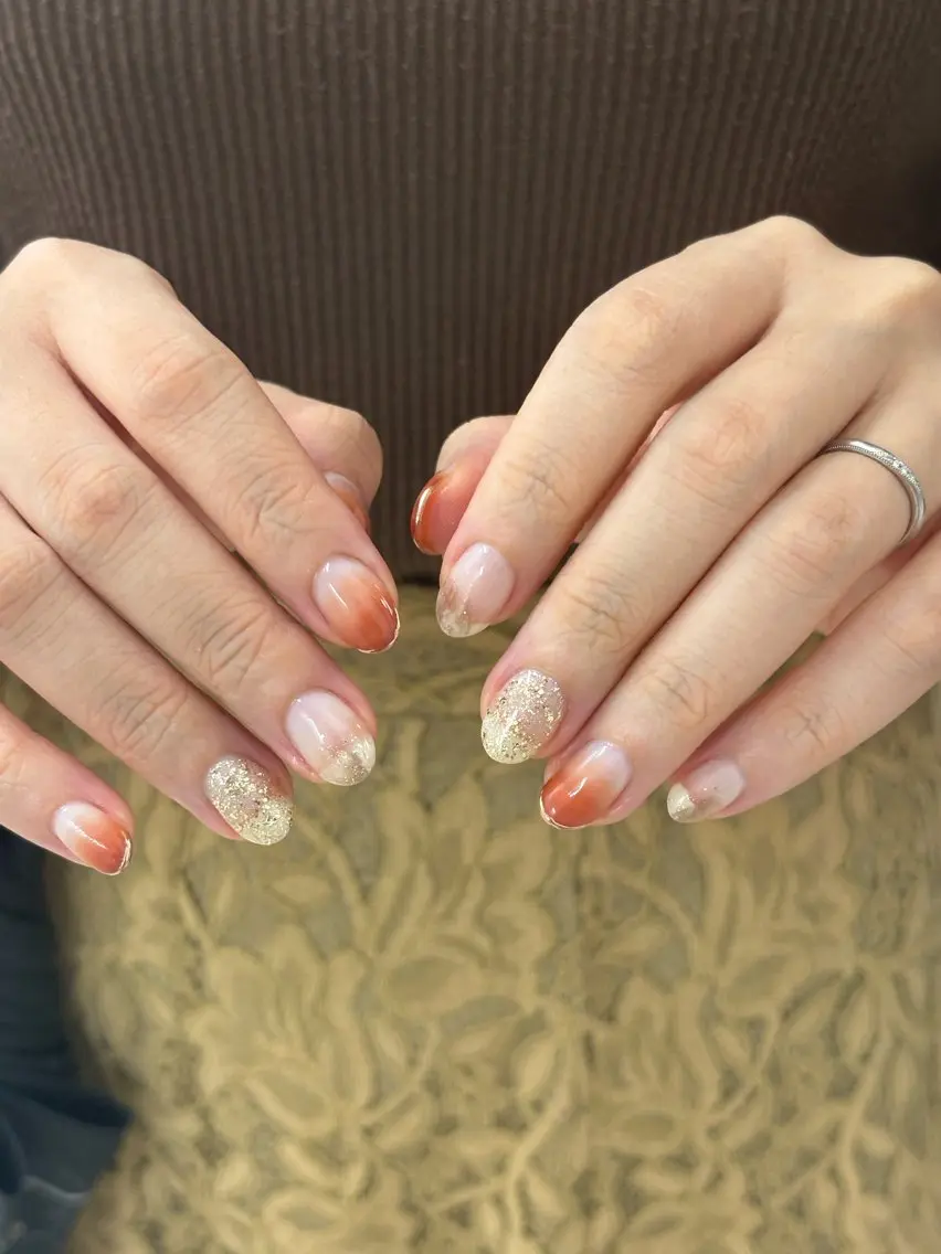 ネイル ハンドネイル filonnail yui_ニュアンスのネイルデザイン