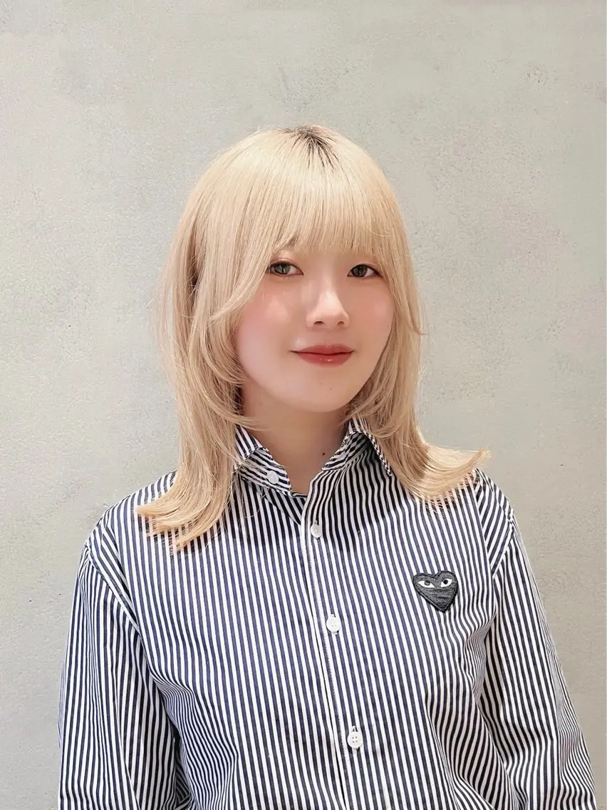 ミディアム 小顔ショート🌿 Say.石川葵のヘアスタイル