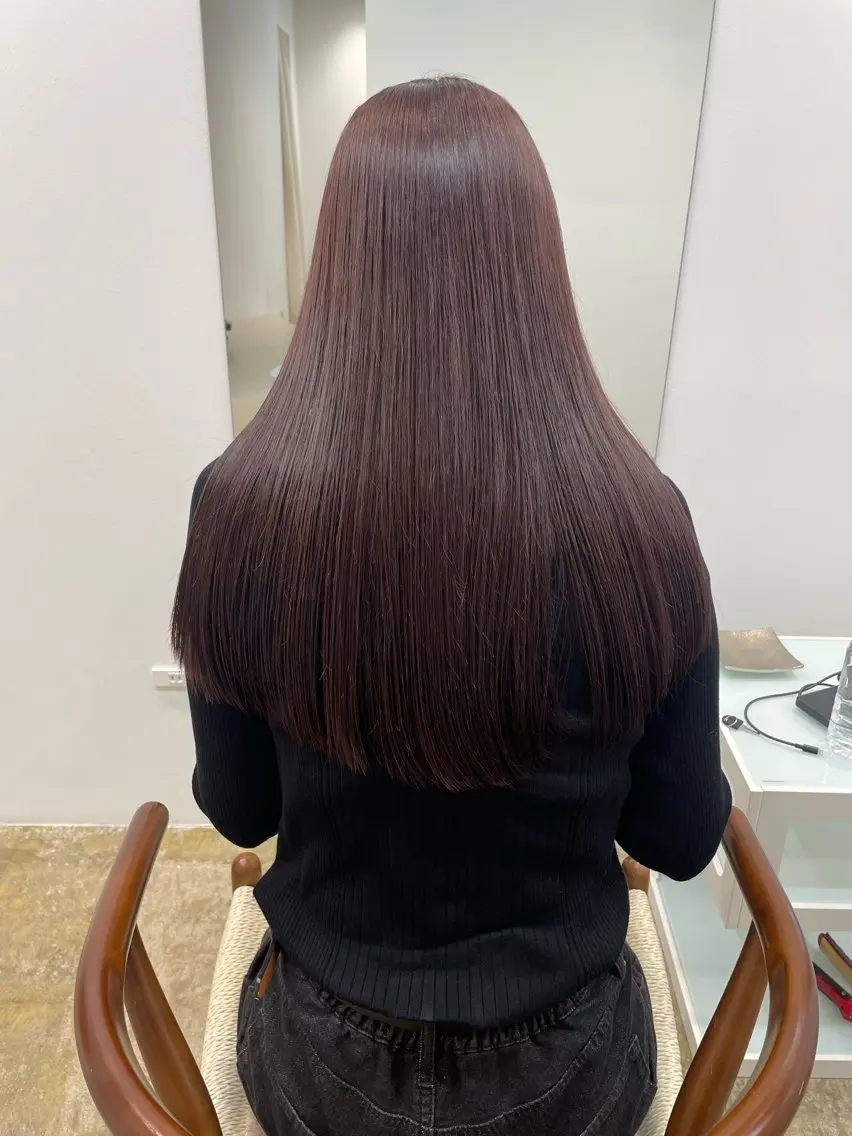 🎀髪質改善カラー+トリートメントの写真