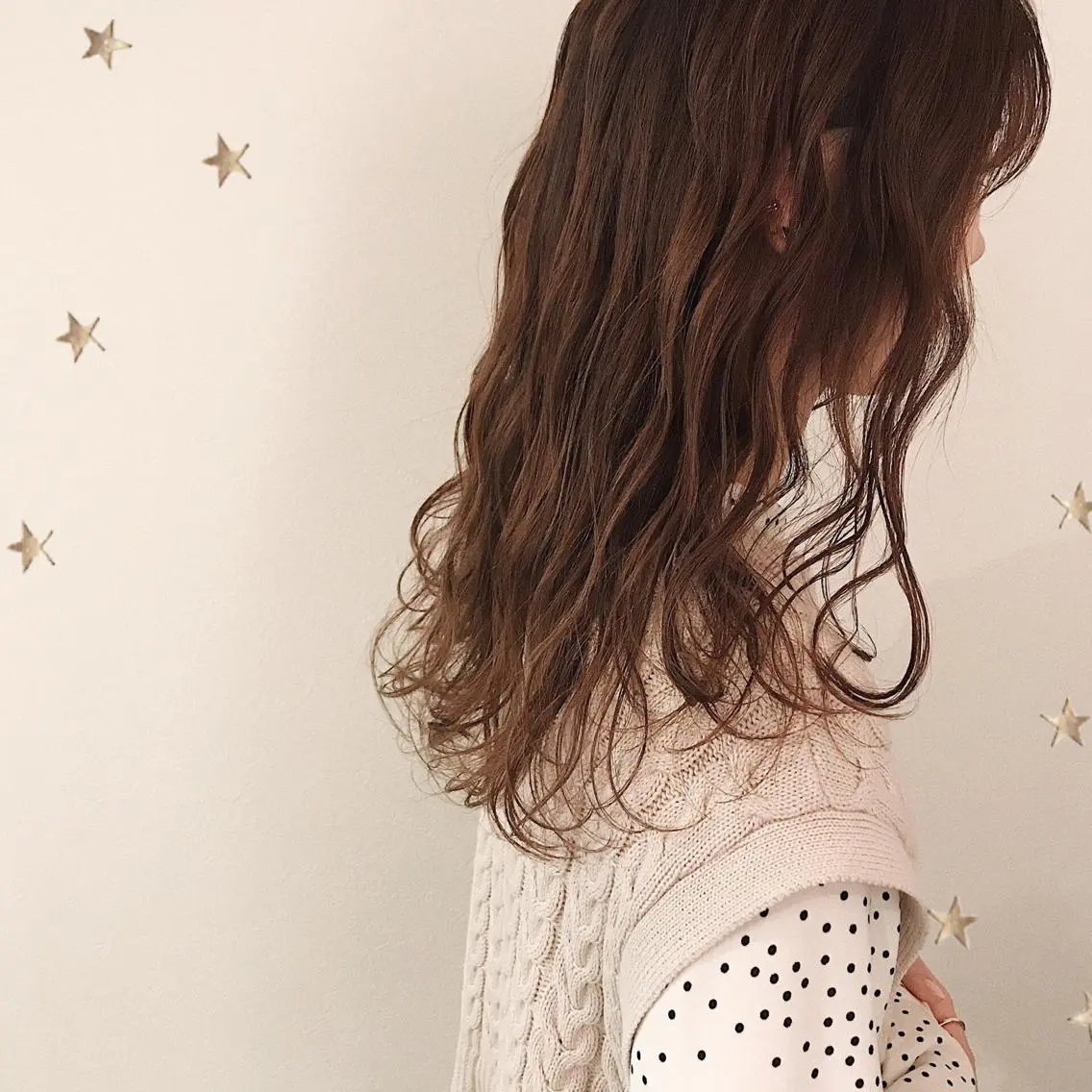 ロング カット トリートメント 市川 千夏のヘアスタイル