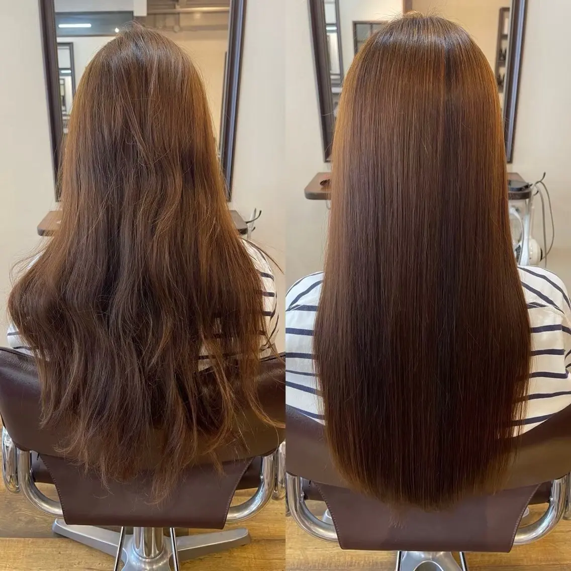 セミロング 髪質改善 妻鳥 文哉のヘアスタイル