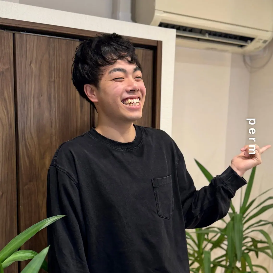 パーマモデルの写真