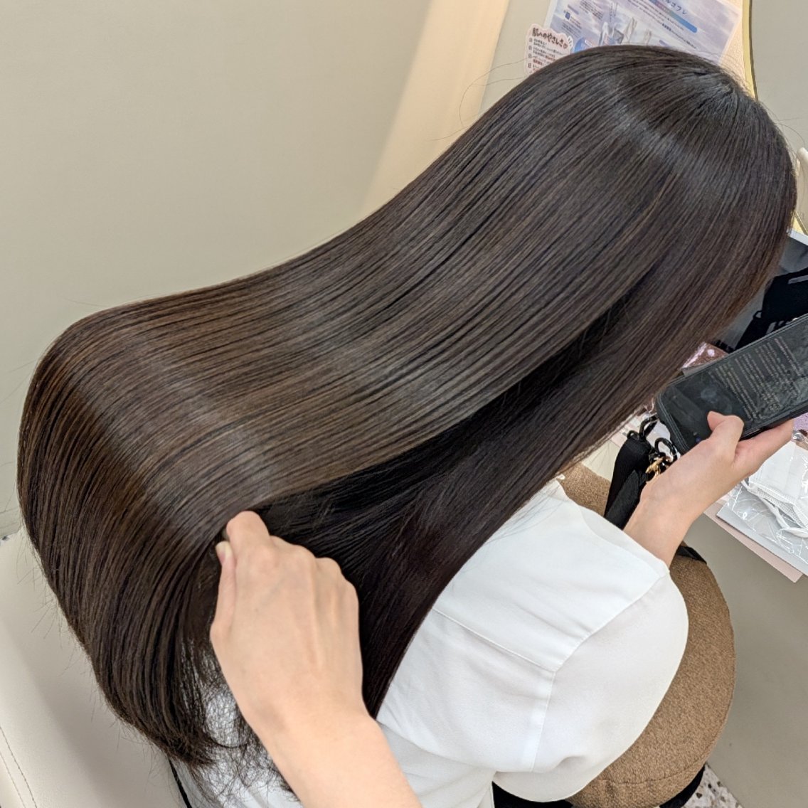 🌻 銀座水素ケア 🌻 只腰 花のヘアスタイル