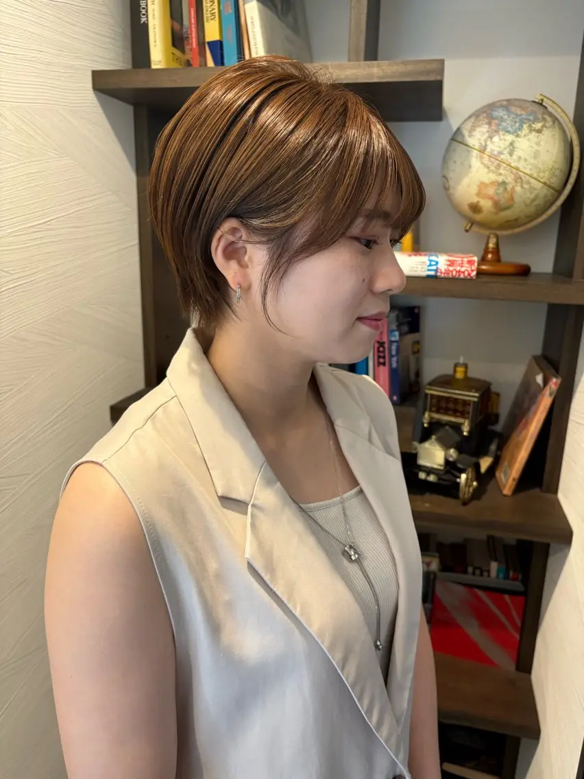 ショート カット moanin モーニンのヘアスタイル