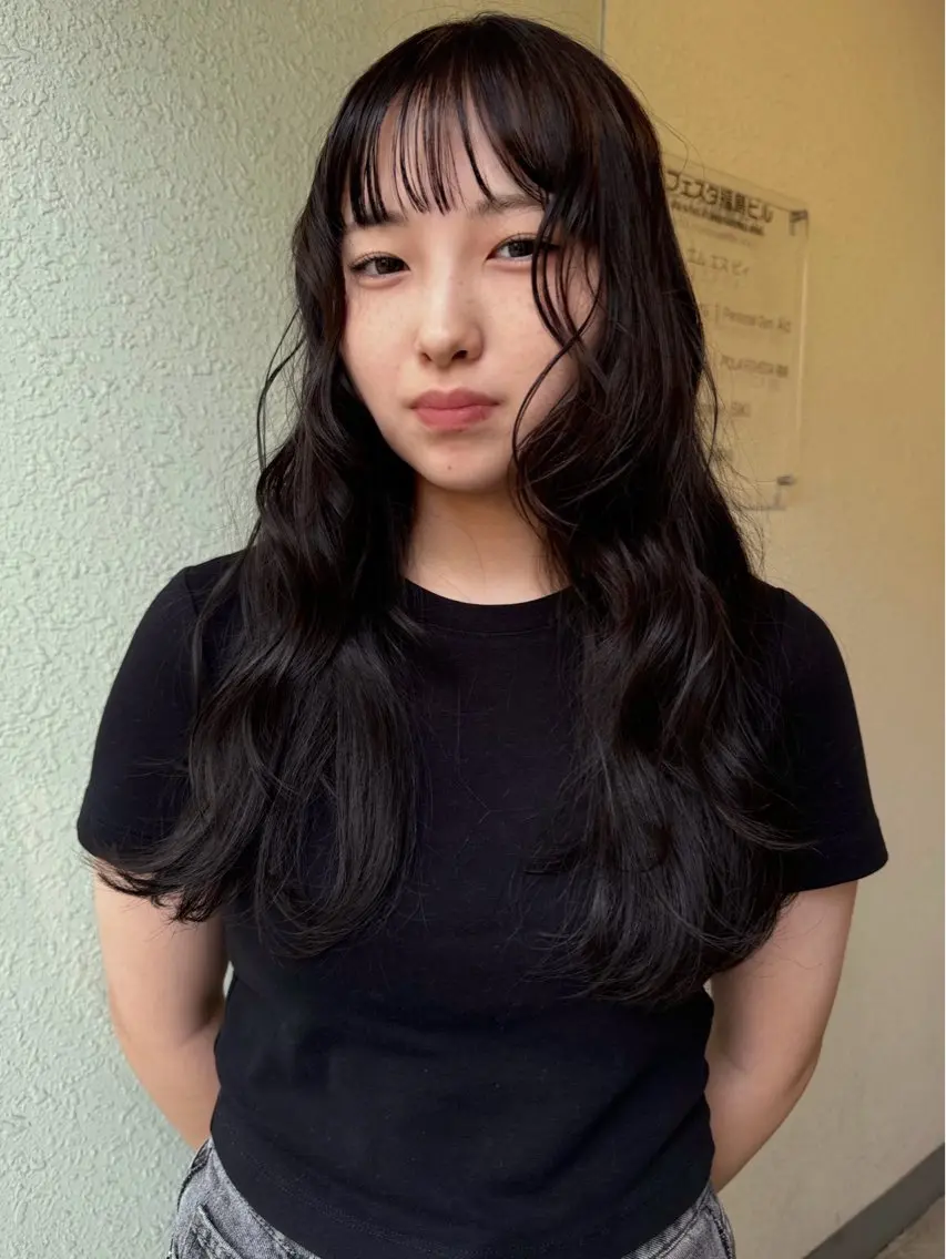 【黒染めじゃない💫】暗染hair透明感darkカラー💙《spa＋選べるシャンプートリートメント付》※詳細checkの写真