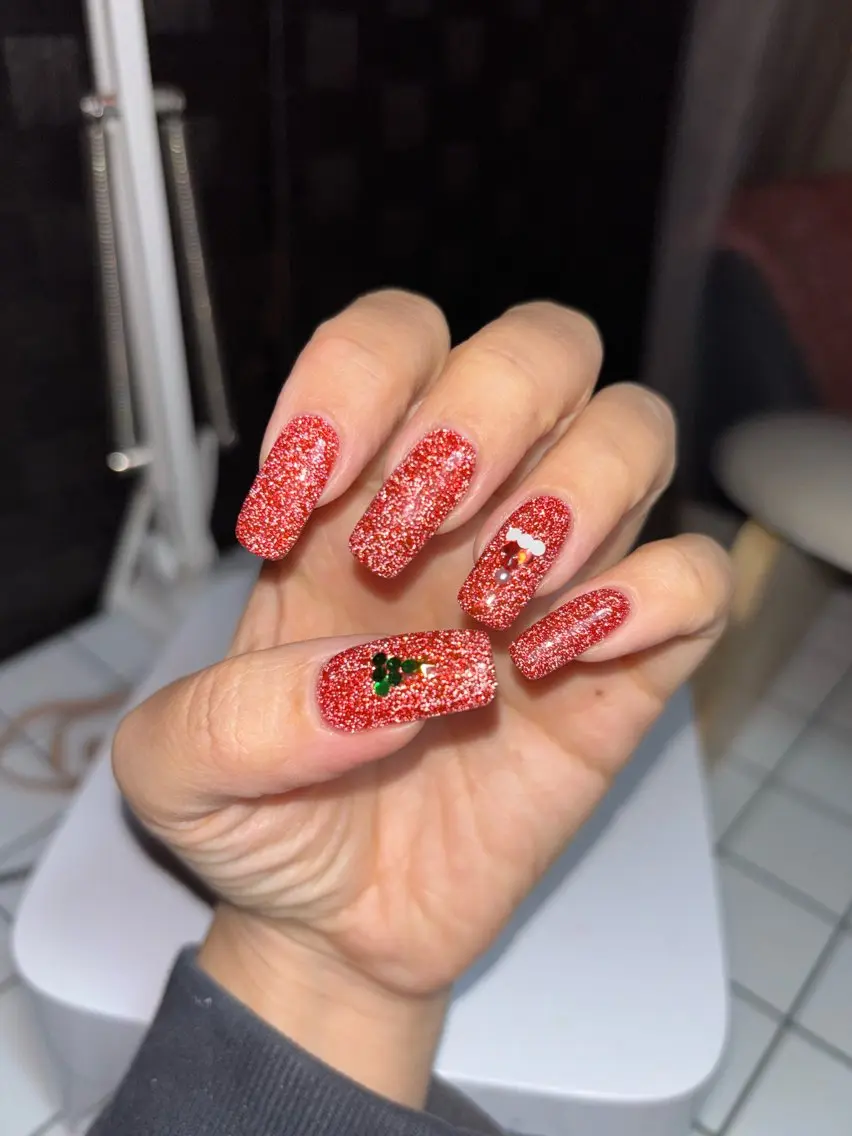 ネイル 冬ネイル クリスマス ハンドネイル さとう のぞみのネイルデザイン