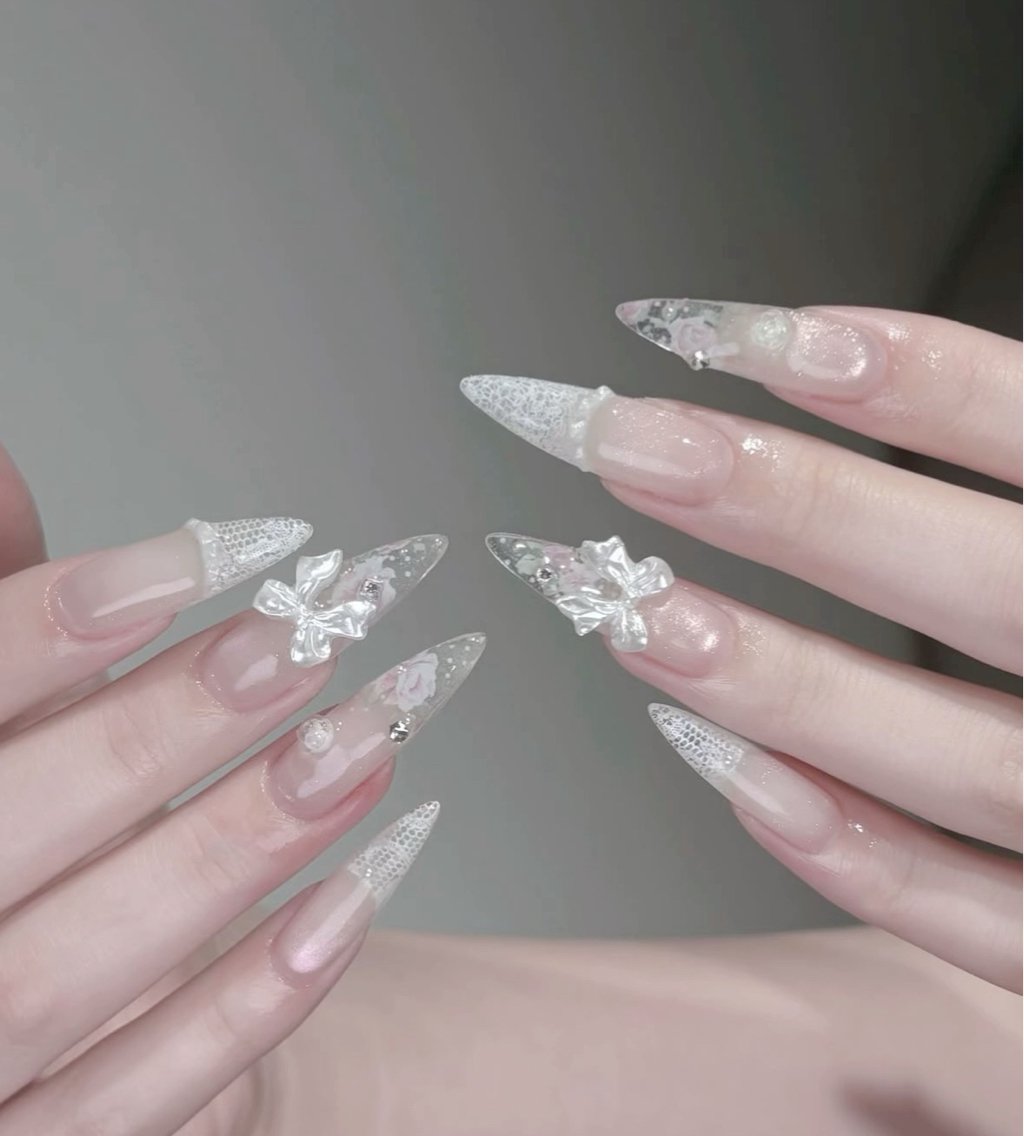 ロング 韓国風ヘア ロング ハンドネイル ハンドケア CHIBI NAIL SALON 船橋のネイルデザイン