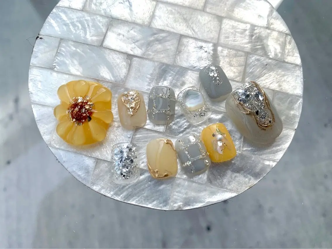 ネイル フットネイル joieange Natsukiのネイルデザイン