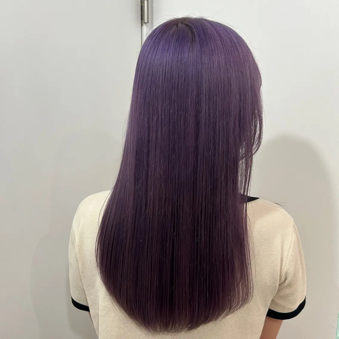 ロング ヘアカラー トリートメント 🫧🛼ハイトーン 🧬🫧フウワのヘアスタイル
