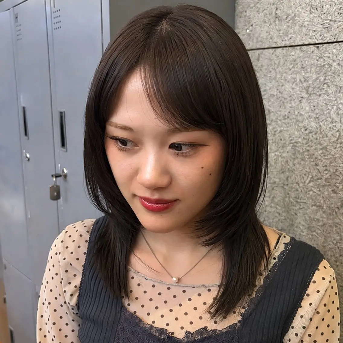 セミロング カラー 🍀似合わせカラー 🍀あかりのヘアスタイル