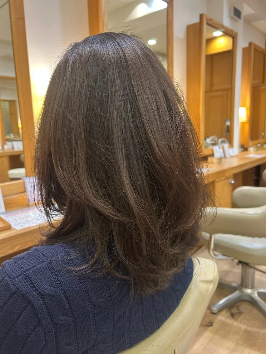 新規限定50％オフ✨カット、カラー、トリートメント(女性限定)の写真