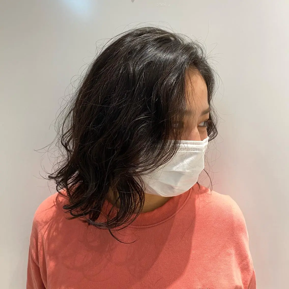 ミディアム パーマ ミディアムパーマ デジタルパーマ 堀切 舞のヘアスタイル
