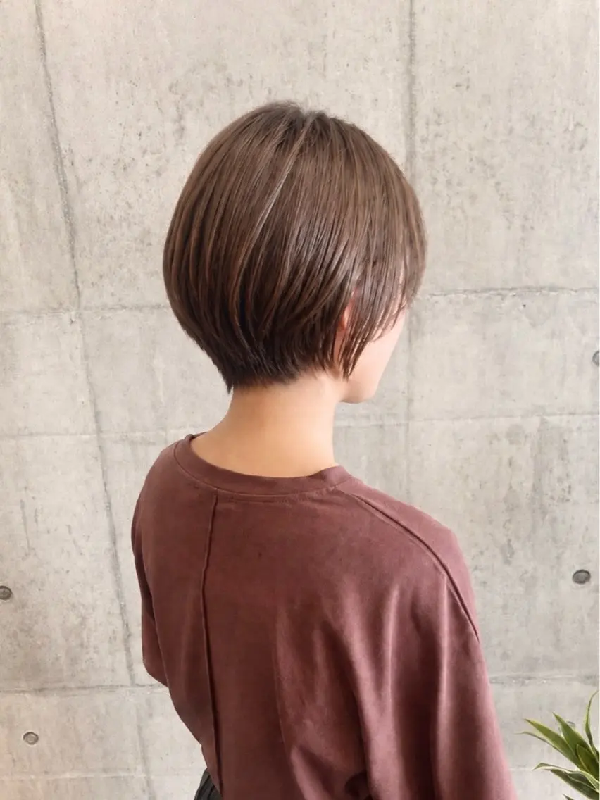 カット + カラー + 髪質改善トリートメント + ヘッドスパ🍃の写真