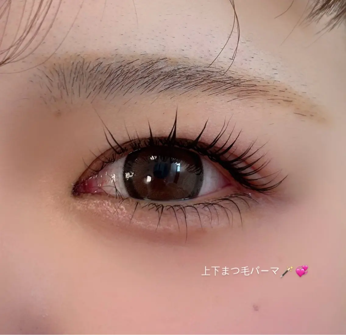 マツエク・マツパ 下まつげエクステ 一重×まつ毛パーマ マツパ vimlash 立川 /Hitomi🎀のマツエク・マツパデザイン