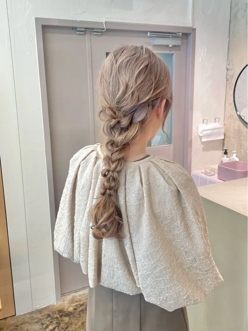🎀お呼ばれヘアセット🎀の写真