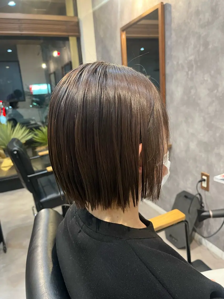 ショート カラー ヘアカラー pegu/ gyokueのヘアスタイル