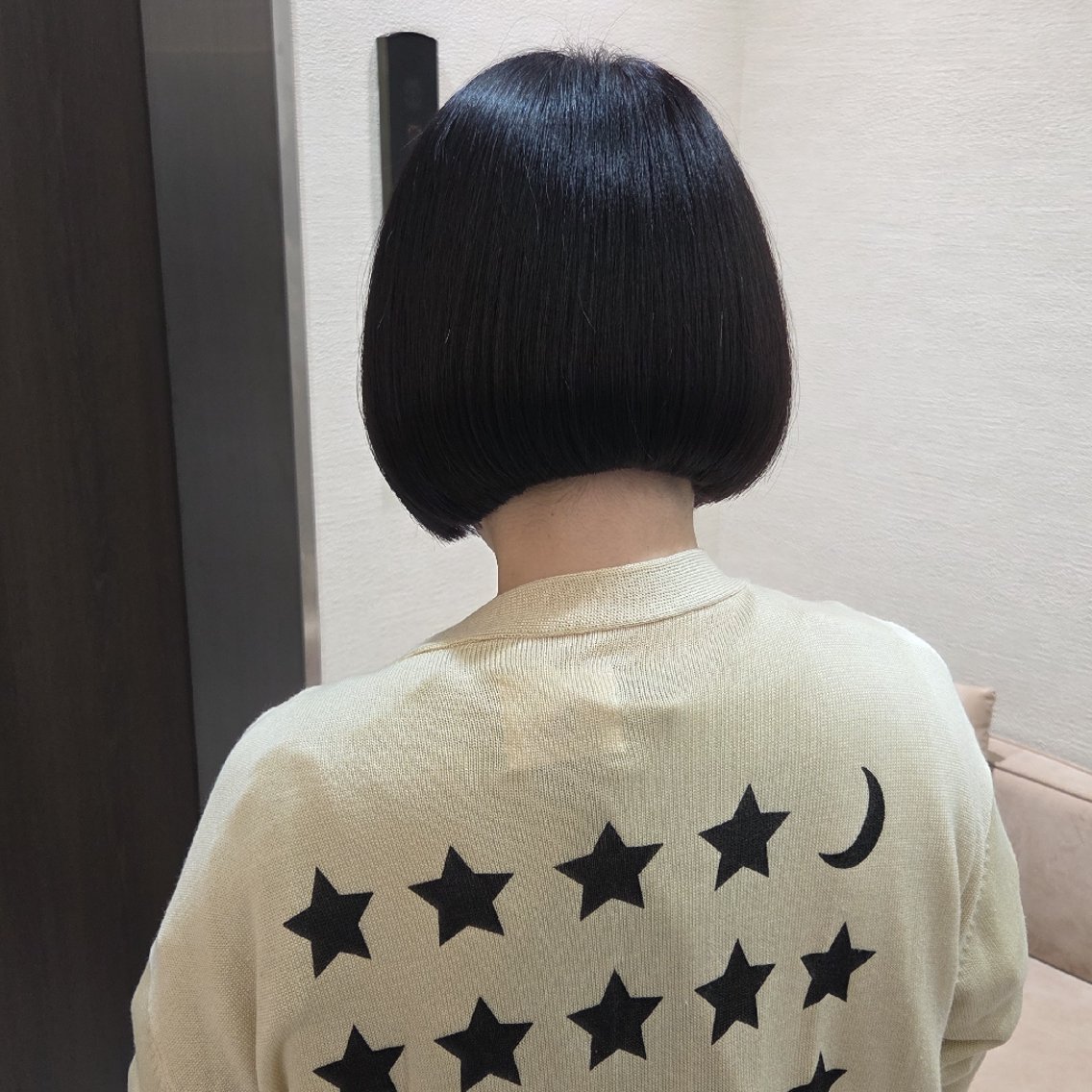 ショート ボブ 小顔カット カット YOKUTO/ボブ専 天神駅徒歩3分🐾のヘアスタイル