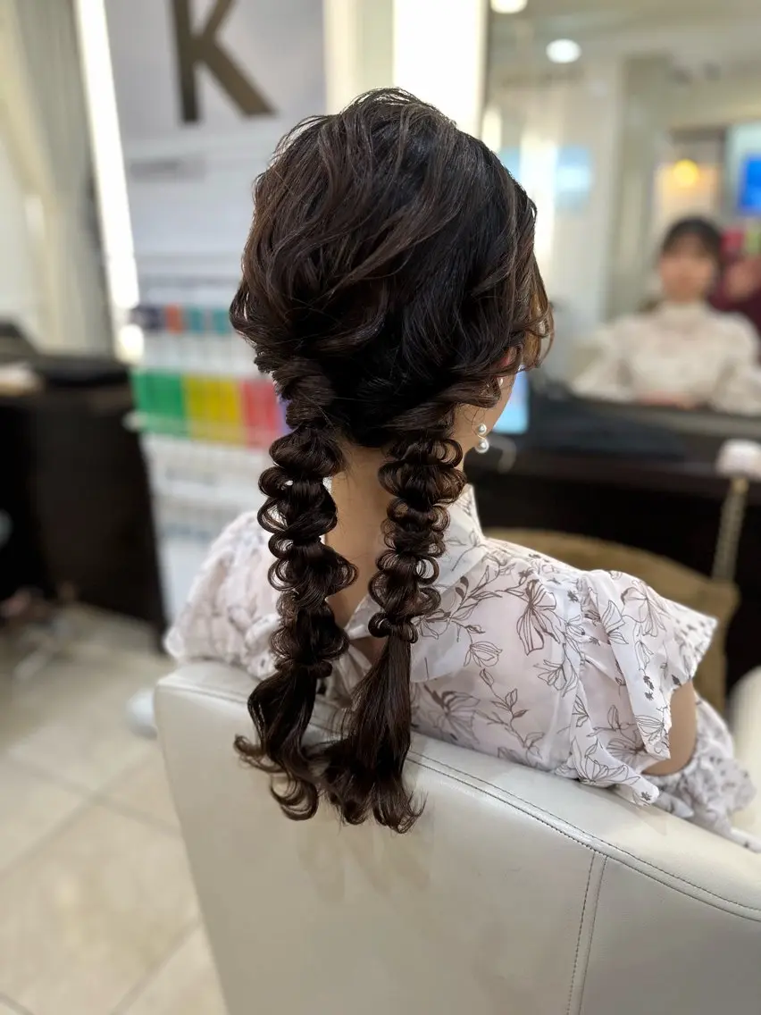 ヘアアレンジ mio/【日本橋】 撮影モデルのヘアスタイル